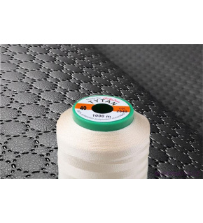 Sewing threads TYTAN 40 1000 m ecru color 2545