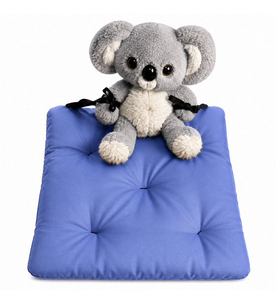 Waterproof garden cushion Oxford in blue, 40 × 40 cm
