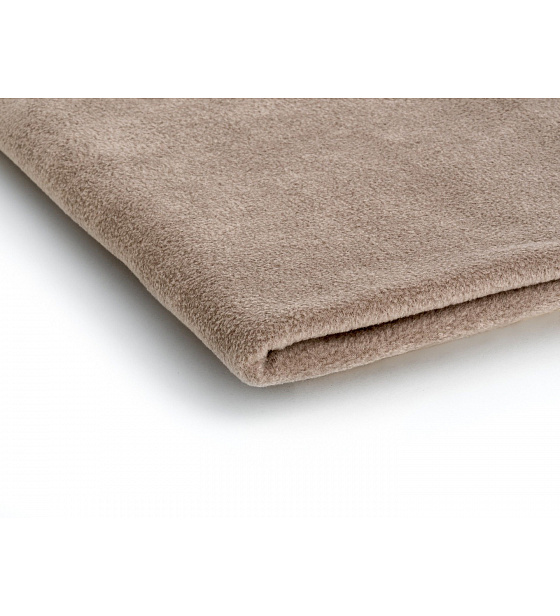 Micro fleece fabric color cappuccino 1.55 m x 0.83 m
