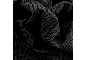 Polyester elastic mesh Black, 2x2mm mesh