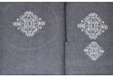 Set of 3 terry towels, color Graphite