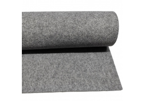 Technical felt 4 mm color Gray width 165 cm