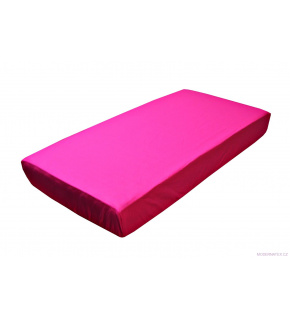 Cotton Fitted Crib Sheet with Elastic 120x60 cm AMARANT