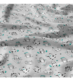 Cotton fabrics, by the meter. Leopold on the Gray