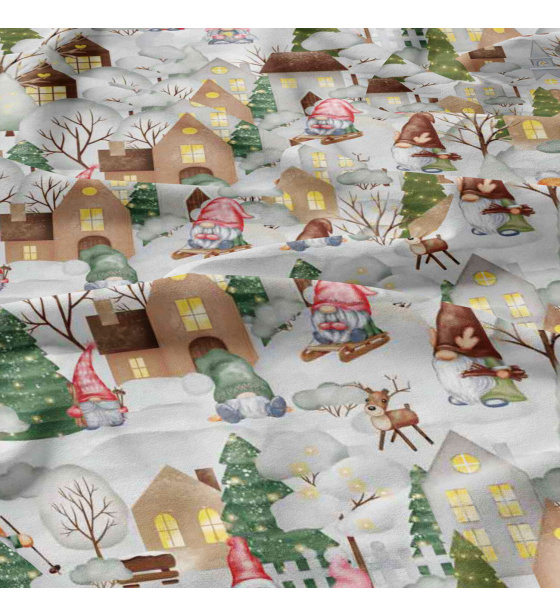 Christmas cotton fabric, by the meter, width 160 cm, Christmas time