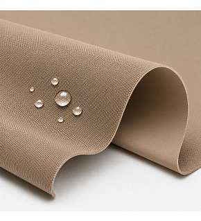 Waterproof fabric Kodura PVC coating 600D, 360 g/m², width 150 cm, cappuccino