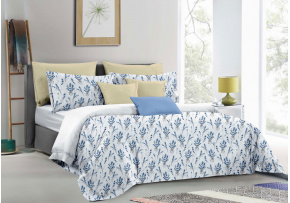 Flannel bedding with zipper, color Blue, 140x200 cm Flannel bedding with zipper, color Blue, 140x200 cm