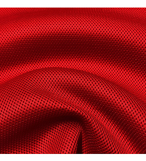 3D Mesh Knitted Red