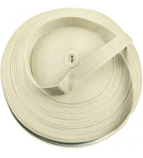 Polypropylene strap 30 mm ecru (pack of 50 m)