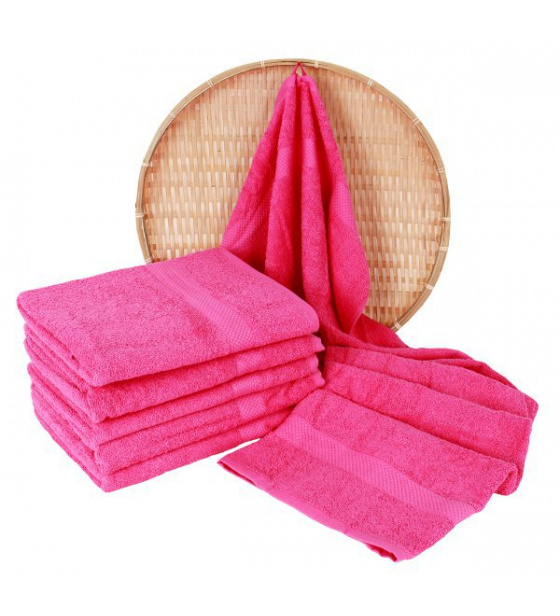 Darsi terry towel 50x100 cm, color pink