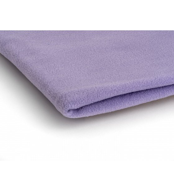 Microfleece fabric color purple 1.55 m x 0.33 m