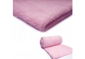 Minky Lamb of God. Pink 19