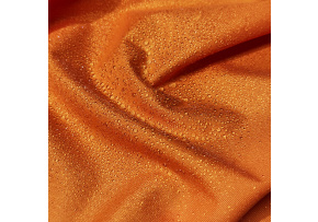 Water-repellent Oxford fabric with PU coating, 200 g/m², width 160 cm, orange