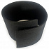 Technical felt 10 mm, 1300 g/m², color Black, width 100 cm