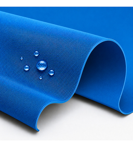 Waterproof fabric Kodura PVC coating 600D, 360 g/m², width 150 cm, dark turquoise
