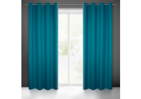 Blackout curtain with grommets BLUE 135X250 cm