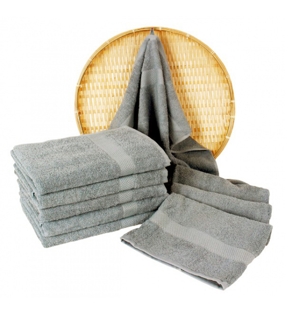 Terry towel 70x140 cm, color gray