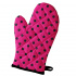 Kitchen Oven Mitt, Pink Polka Dot