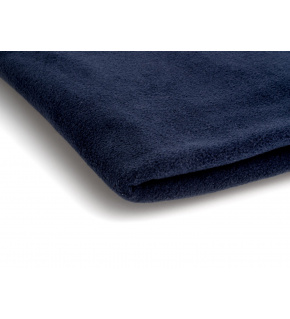 Polar fleece fabric 200 g/m², width 150 cm, dark blue, by the meter