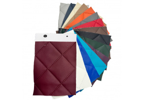 Swatch of Upholstery Fabrics Eco Leather Quilted Ultra 5 x 5 cm Swatch of Upholstery Fabrics Eco Leather Quilted Ultra 5 x 5 cm