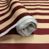 Outdoor fabric Pergola (Oxford), 200 g/m², width 160 cm, beige-burgundy stripes 5 cm