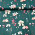 Cotton Fabric Flowers on Green