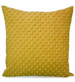 Microplush Pillowcase 40X40 cm, Mustard Color