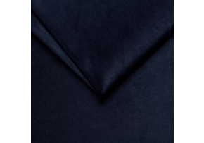 Upholstery Fabric Velur Tiffany for Furniture, Heavy Fabric, by the Meter - Pet Proof, Deep Blue