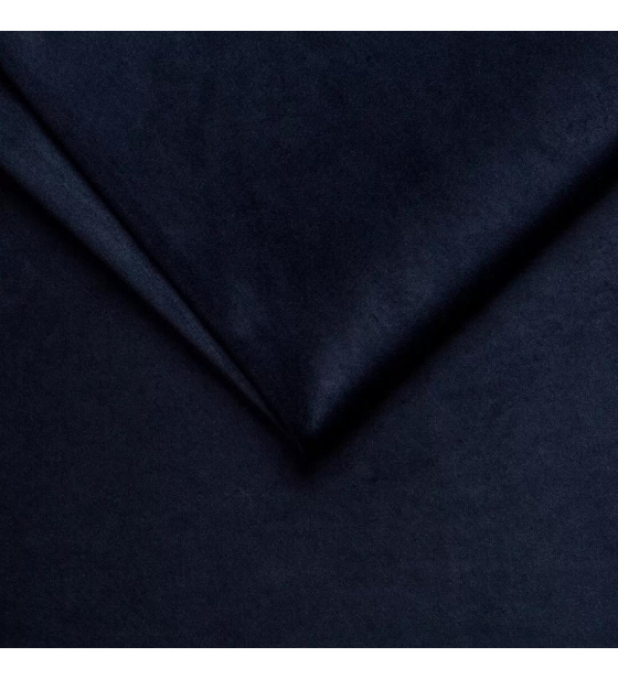 Upholstery Fabric Velur Tiffany for Furniture, Heavy Fabric, by the Meter - Pet Proof, Deep Blue