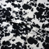 Fabric Minky Microfleece Colorful, Black Cow