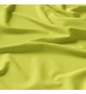 Solid-colored cotton fabric, 125 g/m², width 160 cm, lemon