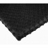 Minky dot fabric, 300 g/m², width 160 cm, by the meter, black