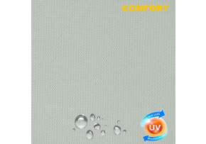 Comfort - Waterproof fabric for garden furniture and cushions, resistant to UV-WR radiation, Lt. Gray