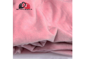 Minky microfleece solid color, Pink color