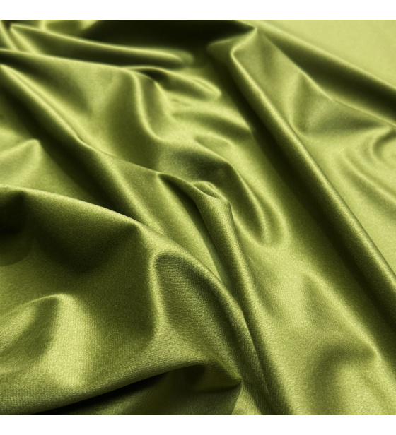 Tissu d'ameublement en velours VELLUTO 9 Olive