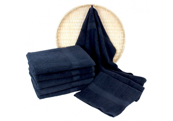 Darsi terry towel 50x100 cm, garnet color