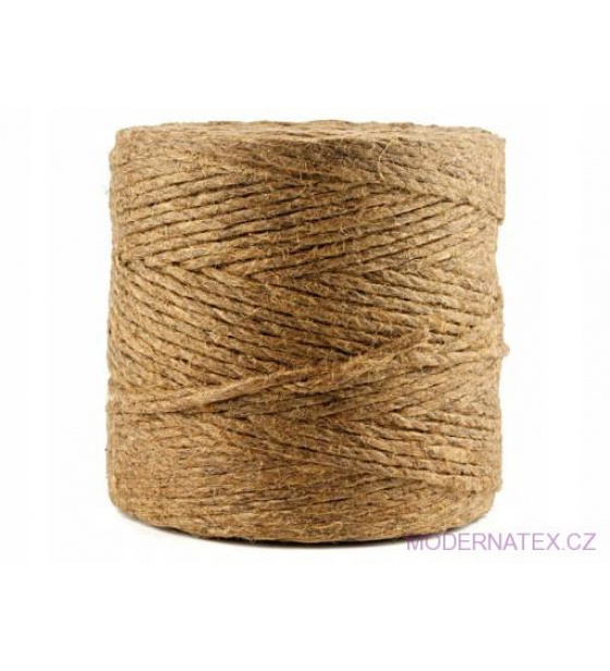 Lněný stáčený provázek 150x8 SN, 500gr, navín 415 m