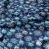 Christmas cotton fabric, by the meter, width 160 cm, Christmas Toys on Garnet