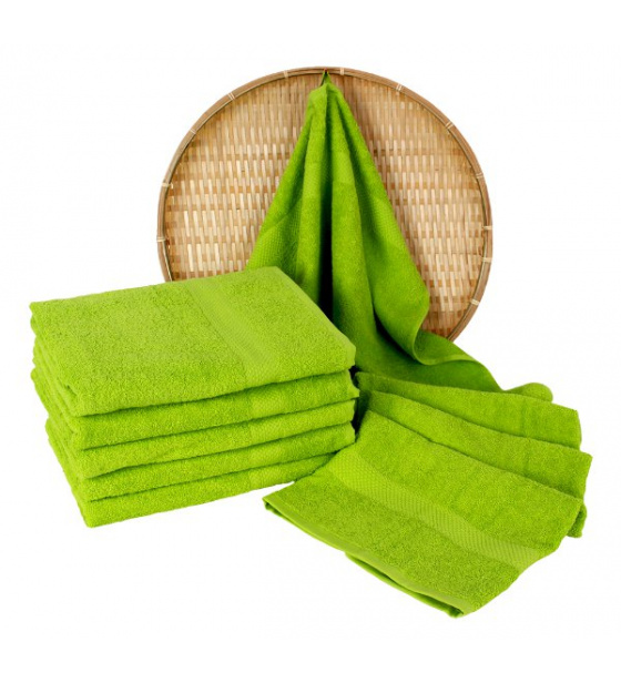 Darsi terry towel 50x100 cm, color light green