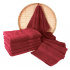 Terry towel 70x140 cm, color burgundy