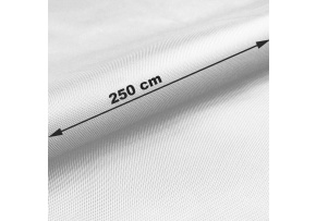 Water-repellent Oxford fabric with Teflon finish, 165 g/m², width 250 cm, white