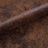 Eco leather Madagascar, soft upholstery material, brown, by the meter