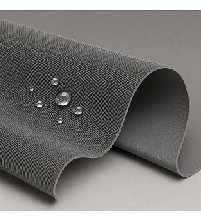 Waterproof fabric Kodura PVC coating 600D, 360 g/m², width 150 cm, gray