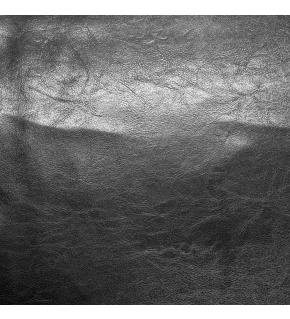 Eco-leather Standard glazed faux leather by the meter, 480 g/m², width 145 cm, black