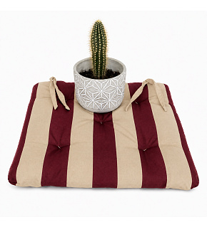 Waterproof garden seat cushion Oxford, 40 × 40 cm