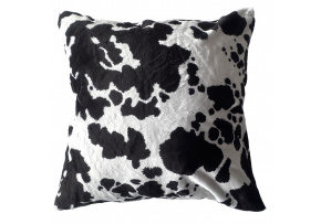 Microfleece Pillowcase Cow Variant Black 40x40cm