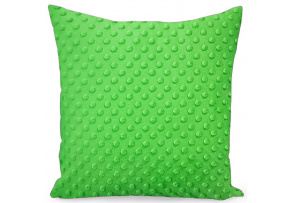 Microfleece Pillow Cover 40X40 cm, Color Green