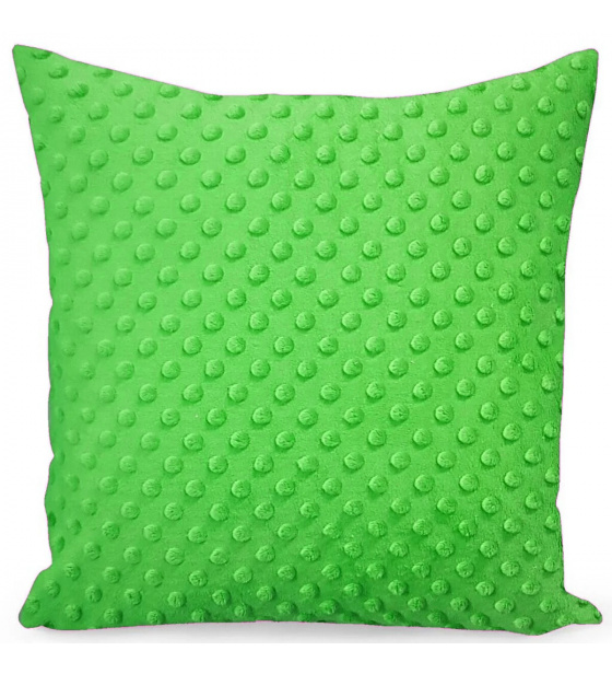 Microfleece Pillow Cover 40X40 cm, Color Green