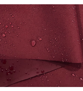 Waterproof fabric Premium, 190 g/m², width 160 cm, burgundy