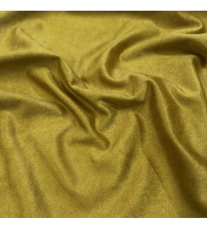 Velvet upholstery fabric Salvador Okra for furniture, by the meter - Pet Proof